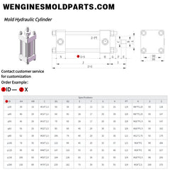 Mold Hydraulic Cylinder
