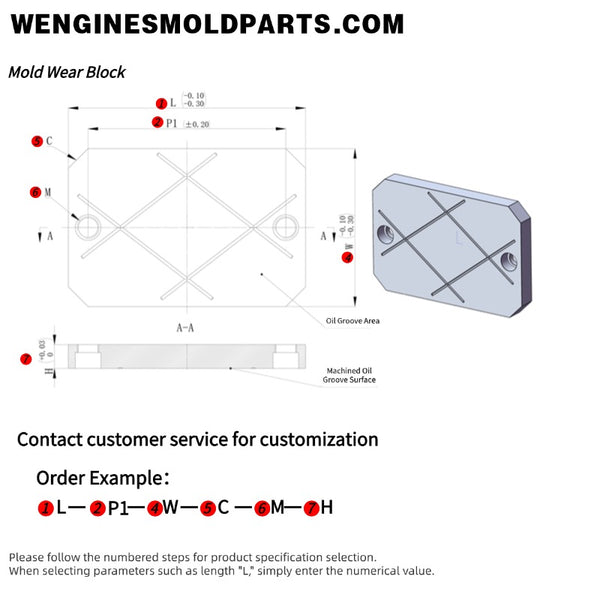 Mold Wear Block