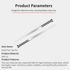 Mold Flat Top Pin
