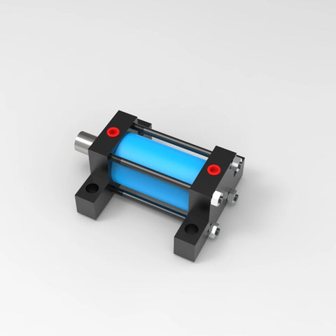 Horizontal Hydraulic Cylinder with Vertical Function